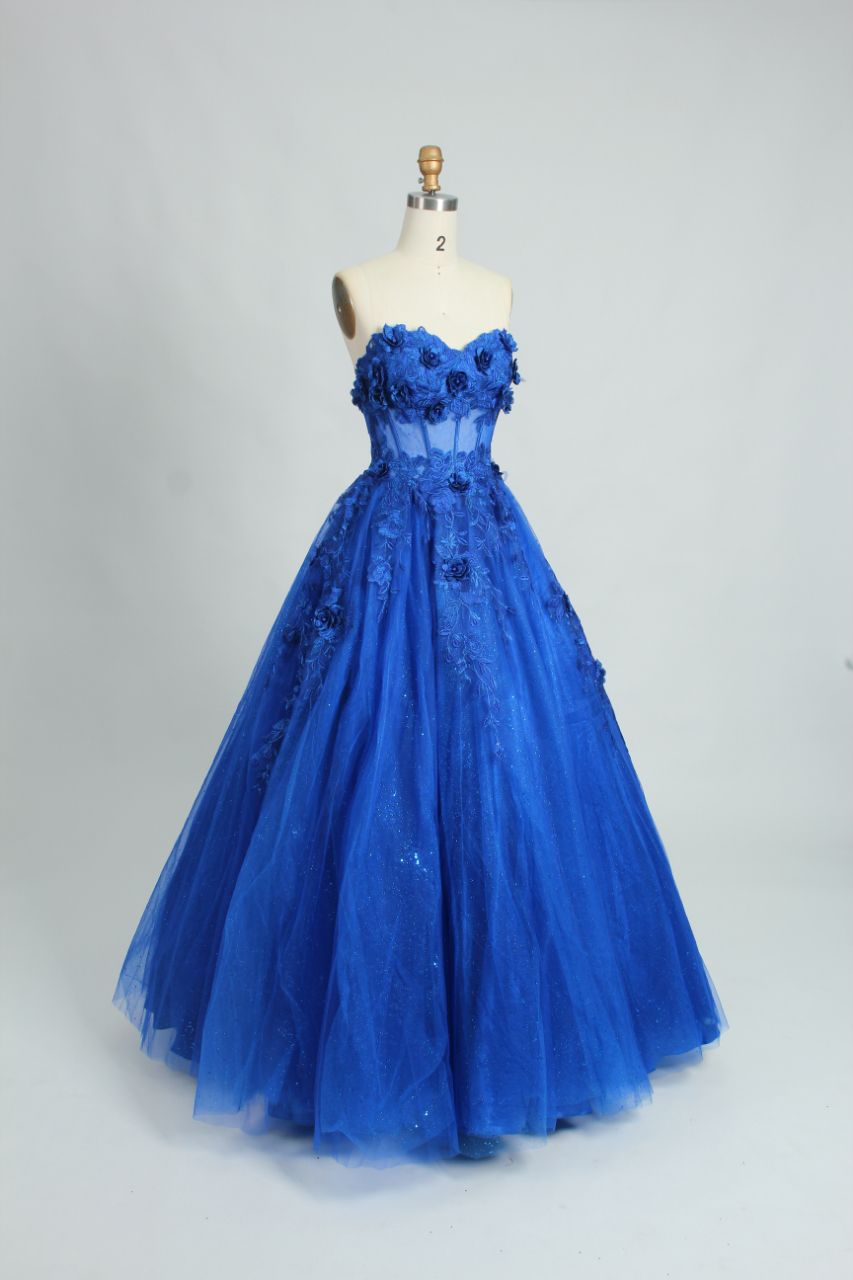 Enchanted Blossom Lace & Tulle Gown